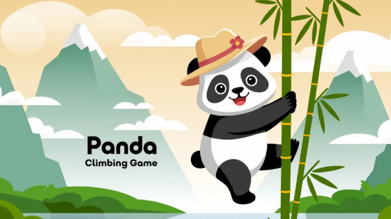 Panda Climbing Game