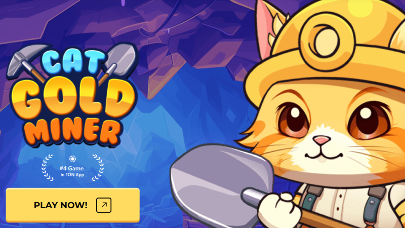 Cat Gold Miner